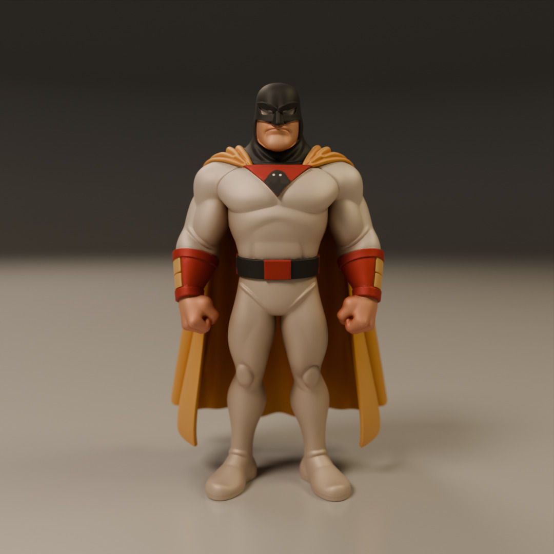 space ghost 3D print model_16