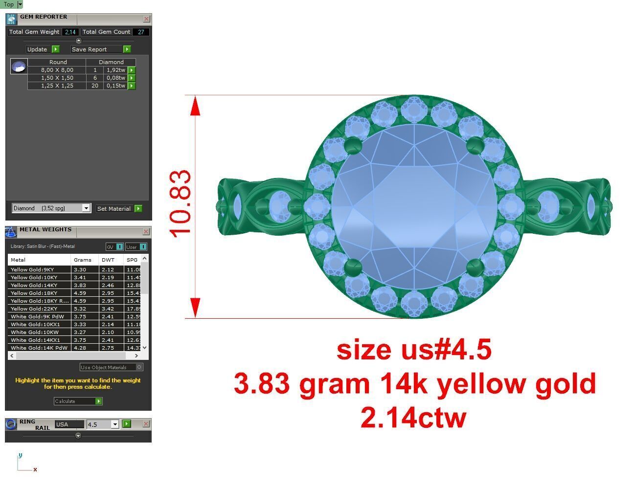 Ring 1080 3D print model_2
