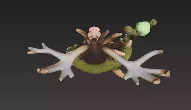 A mystical forest guardian 1