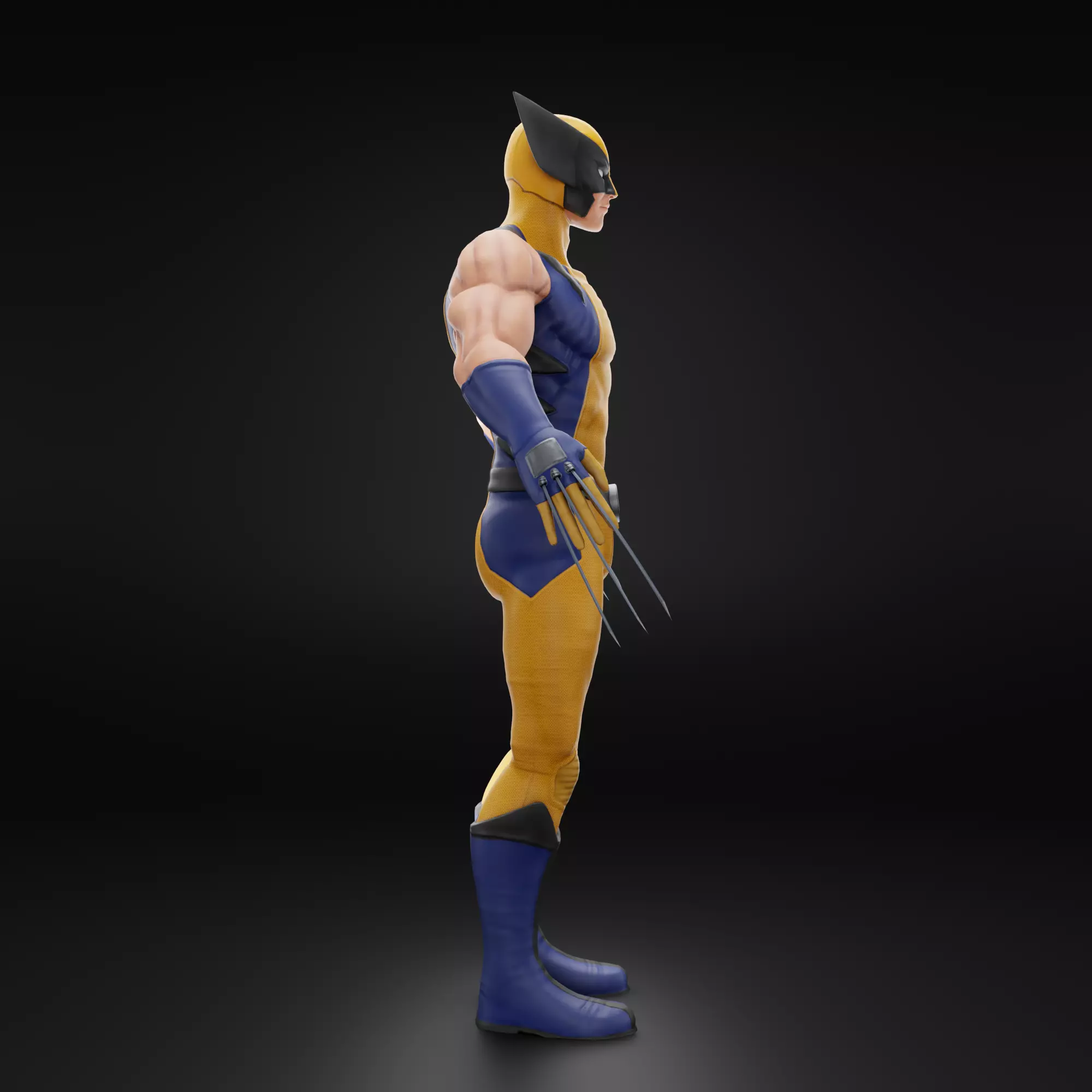 Wolverine 3D model_0