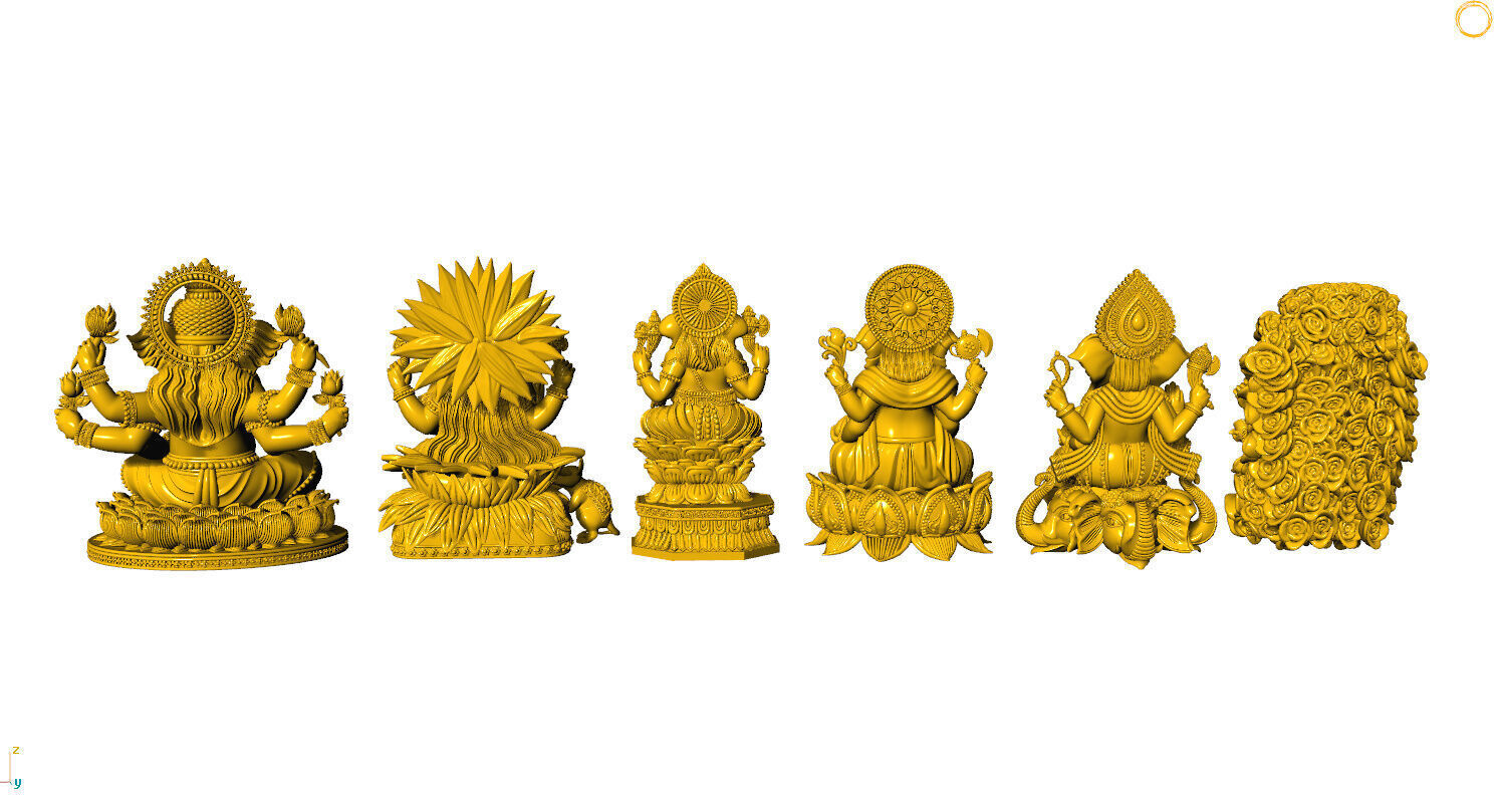Ganpati 3D Idol New 3D print model_2