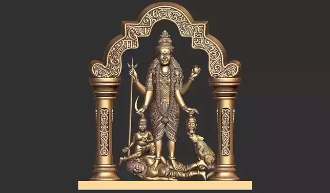 Mahalsa Devi 3d idol