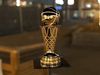 Bill Russell MVP Award trophy of NBA 3D model_1