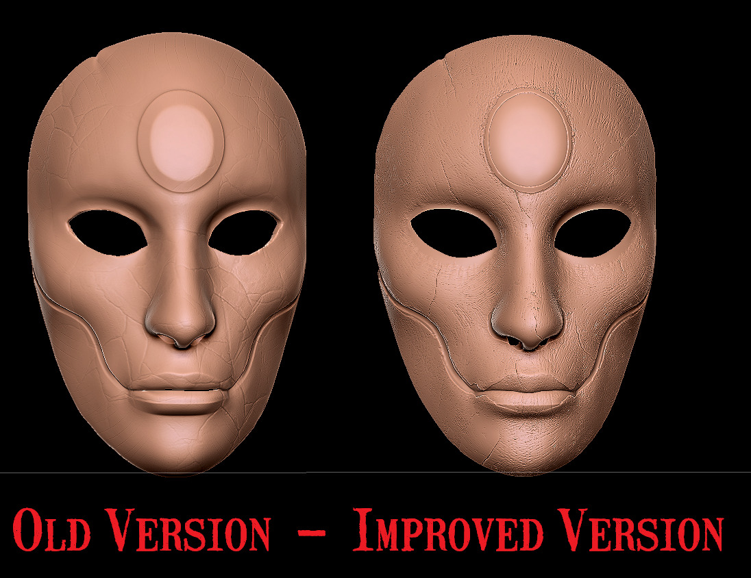 VICONIA MASK - Baldur Gate 3 Fan Art STL 3D print model_3