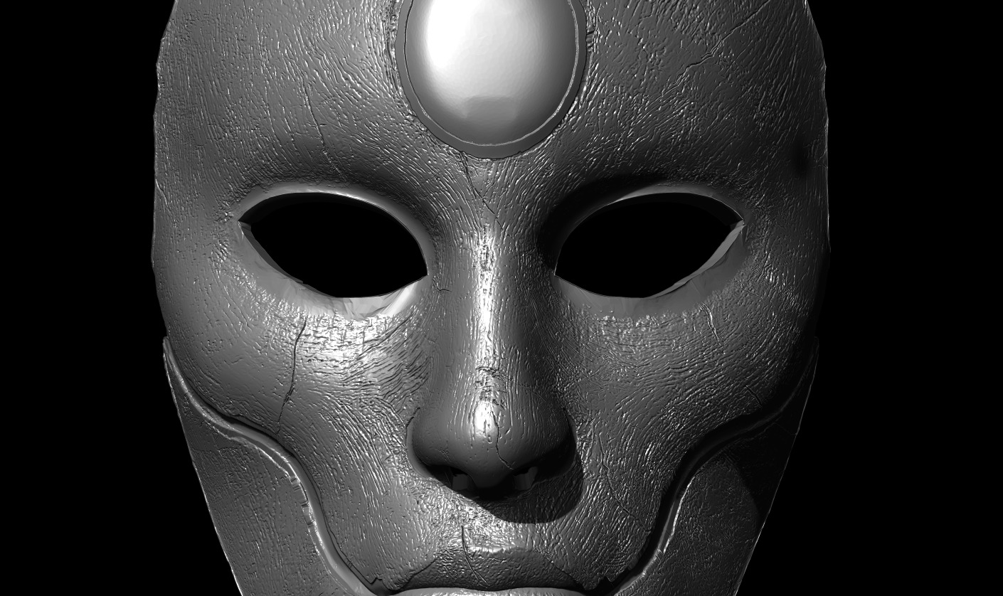 VICONIA MASK - Baldur Gate 3 Fan Art STL 3D print model_4