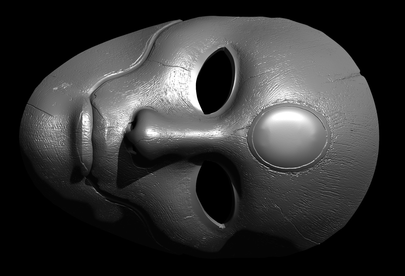 VICONIA MASK - Baldur Gate 3 Fan Art STL 3D print model_5