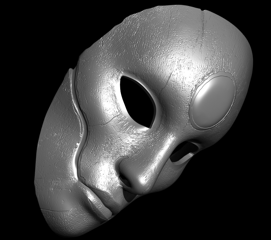 VICONIA MASK - Baldur Gate 3 Fan Art STL 3D print model_8