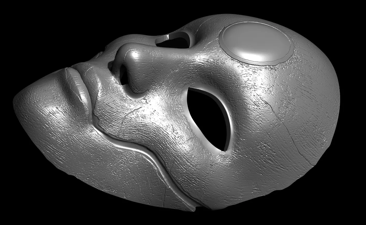 VICONIA MASK - Baldur Gate 3 Fan Art STL 3D print model_0