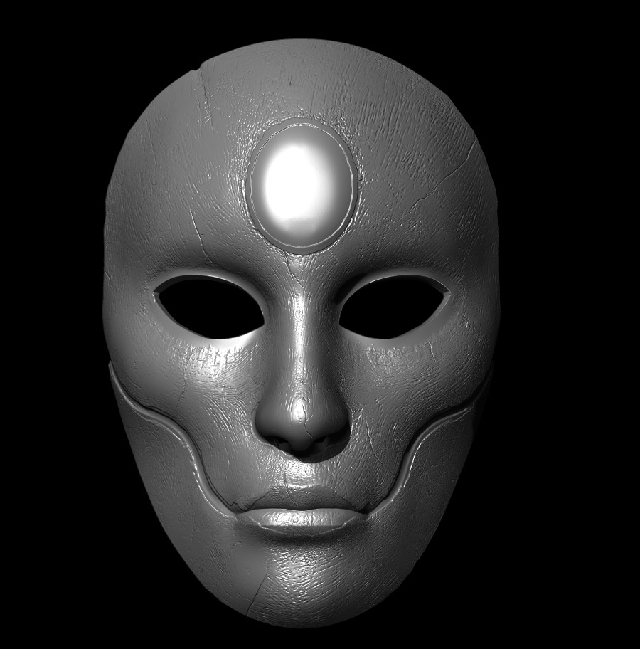 VICONIA MASK - Baldur Gate 3 Fan Art STL 3D print model_9
