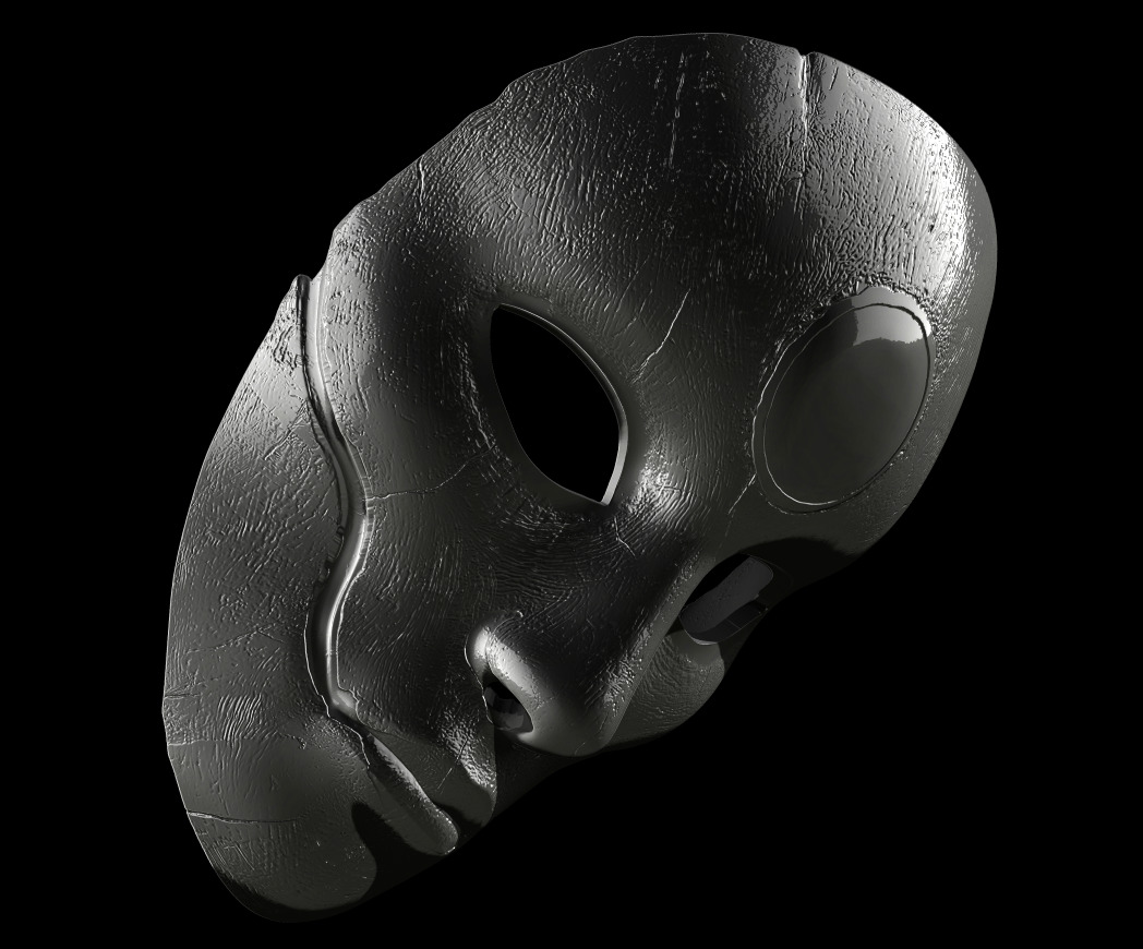 VICONIA MASK - Baldur Gate 3 Fan Art STL 3D print model_7