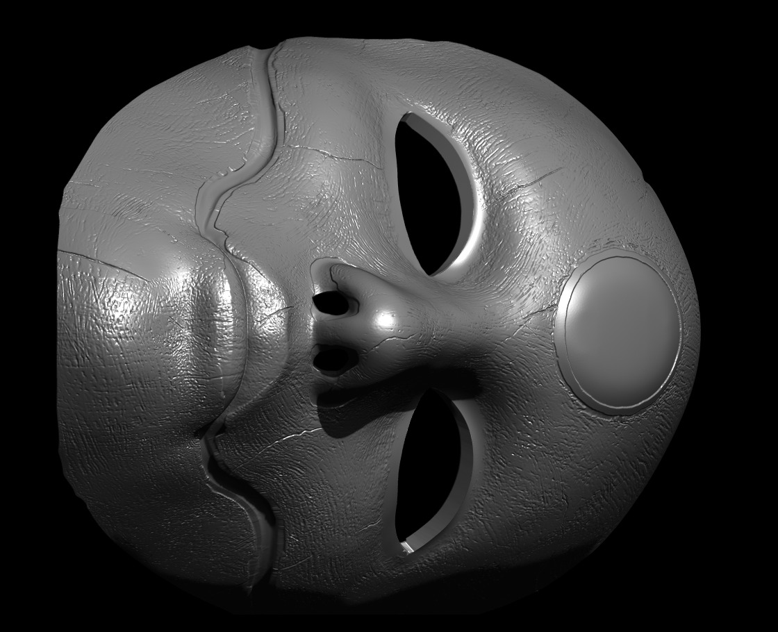 VICONIA MASK - Baldur Gate 3 Fan Art STL 3D print model_1