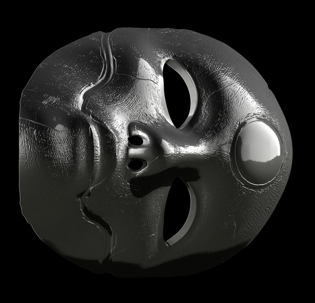 VICONIA MASK - Baldur Gate 3 Fan Art STL 3D print model_6