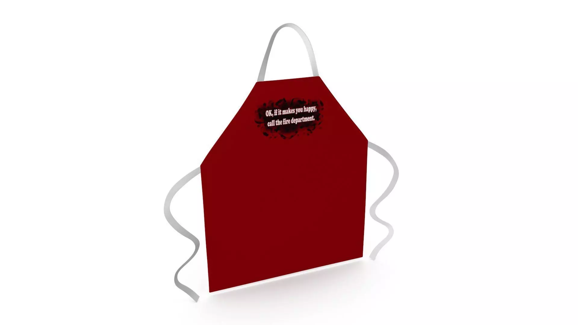 Coupang Attitude Apron 3D model