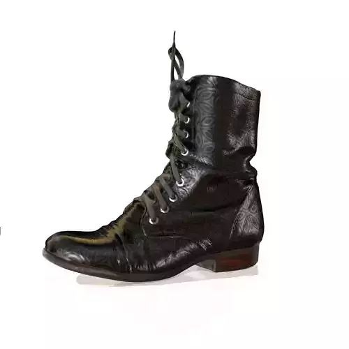 Black classic Game Ready Shoe Asset