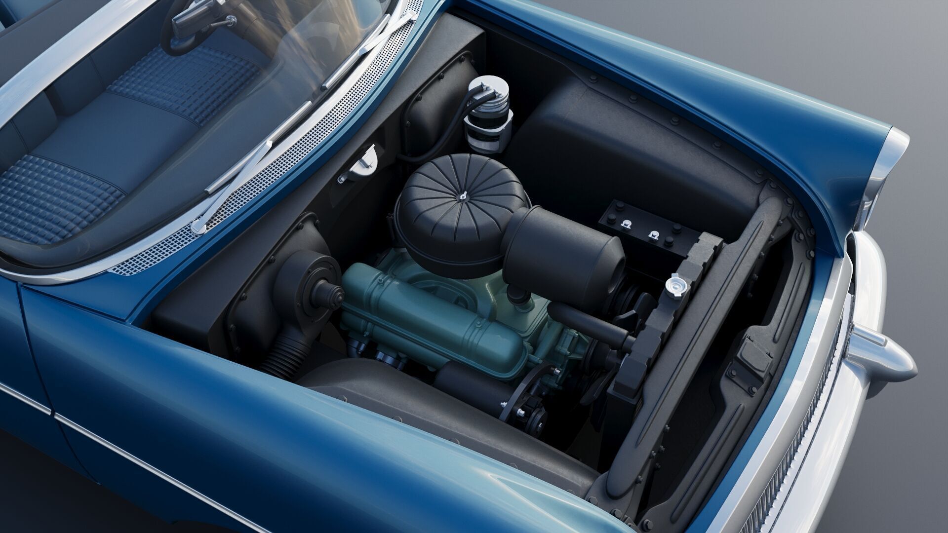 Buick Skylark 1954 3D print model_20