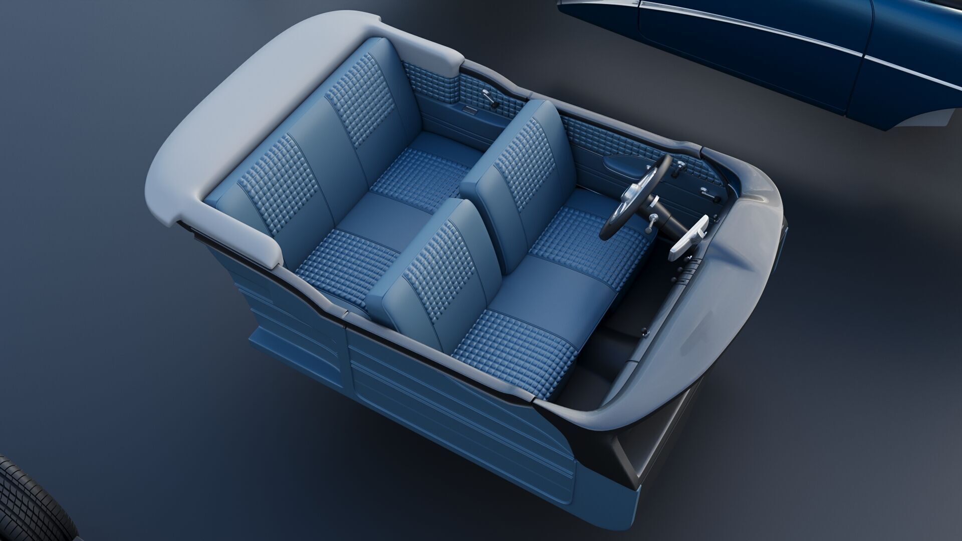 Buick Skylark 1954 3D print model_27