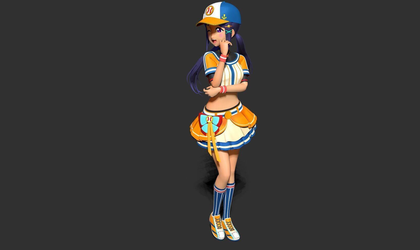 Kanan Matsuura 3D print model_17
