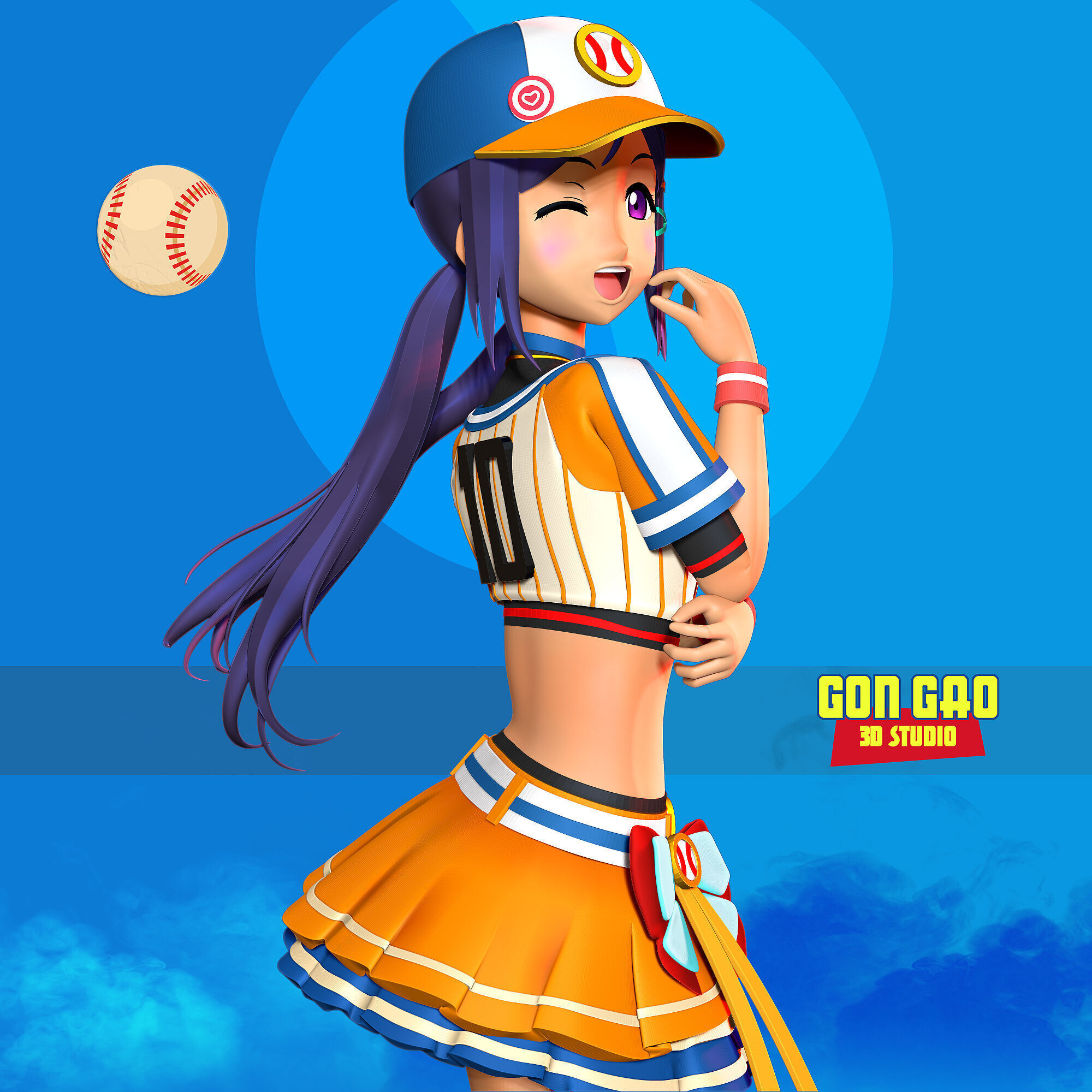 Kanan Matsuura 3D print model_1