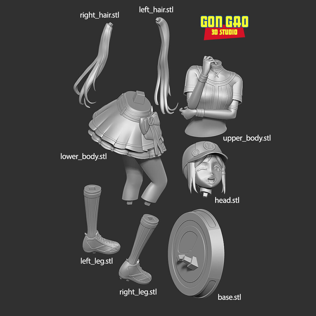 Kanan Matsuura 3D print model_2