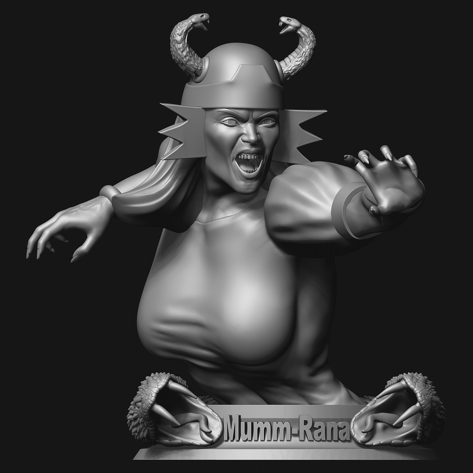 Mumm Rana Thundercats STL files 3D printing 3D print model_6