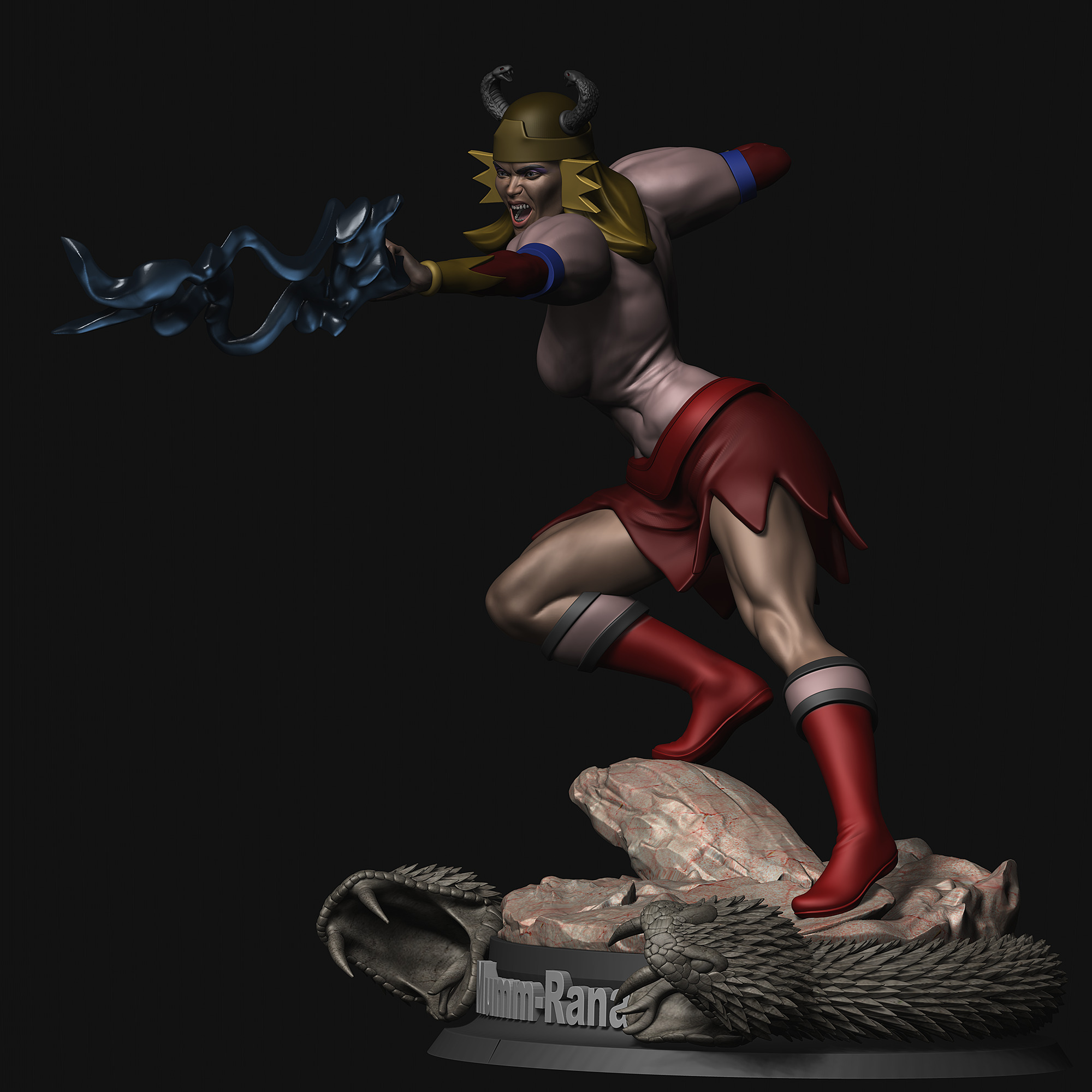 Mumm Rana Thundercats STL files 3D printing collectibles 3D print model_2