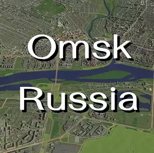 Omsk Russia - city and urban