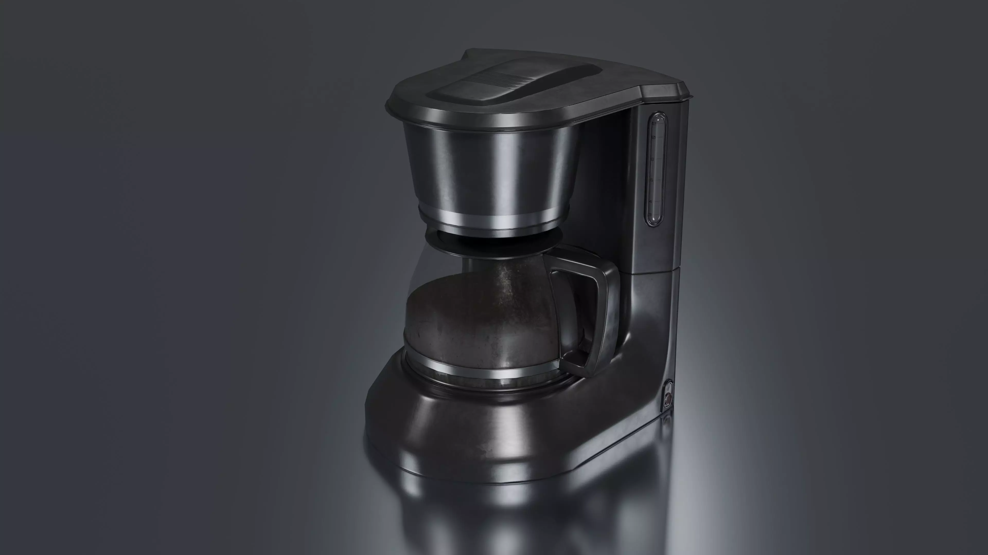 Coffee Machine Low-poly 3D model