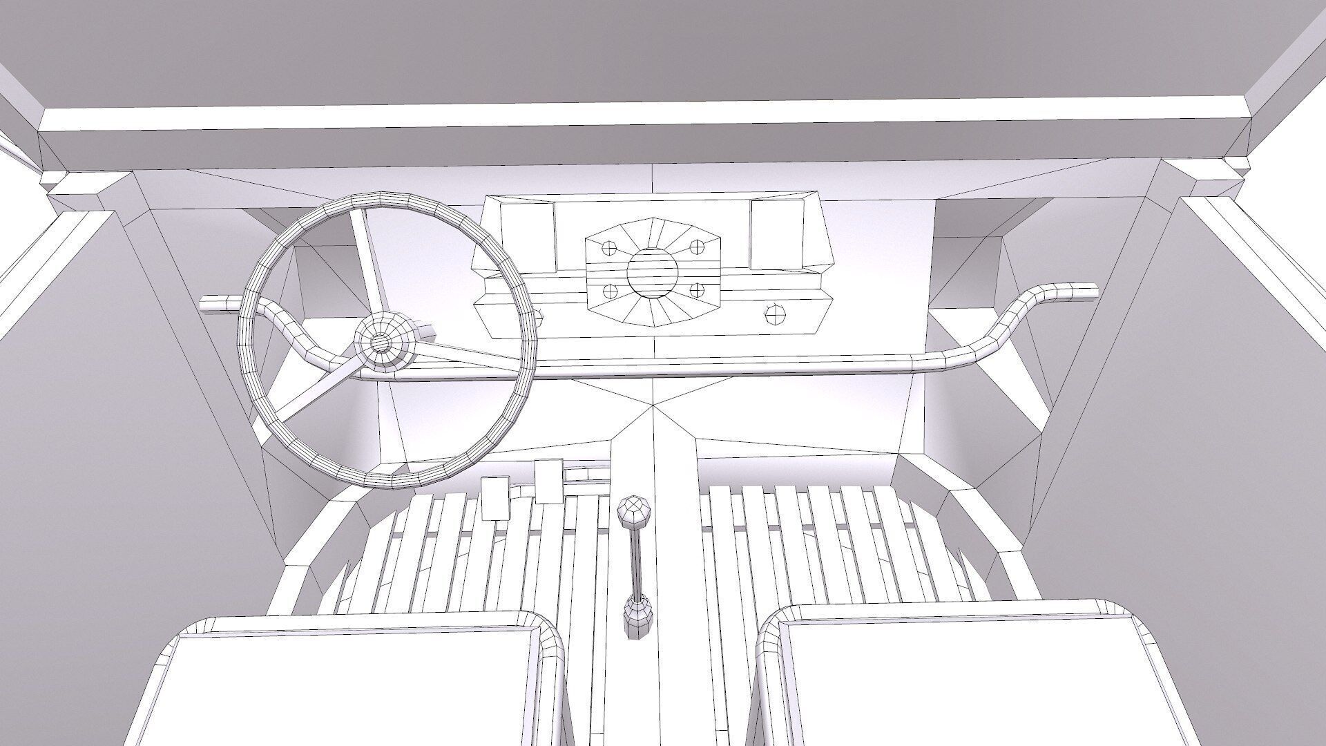 Type 82 Kubelwagen Low-poly Military Light Utility Vehicle PBR Low-poly 3D model_32