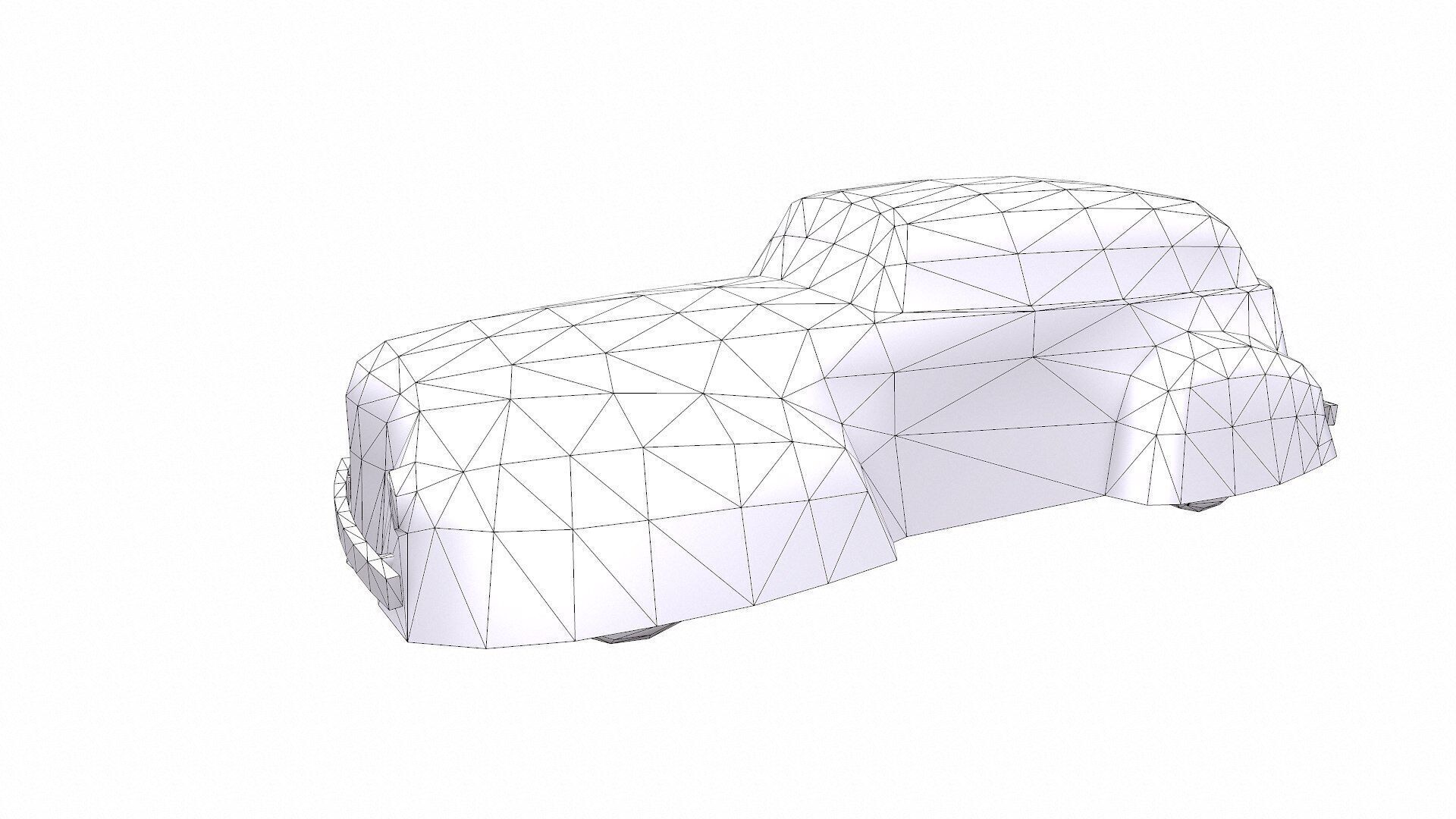 Toy Car Low-poly PBR Free low-poly 3D model_9