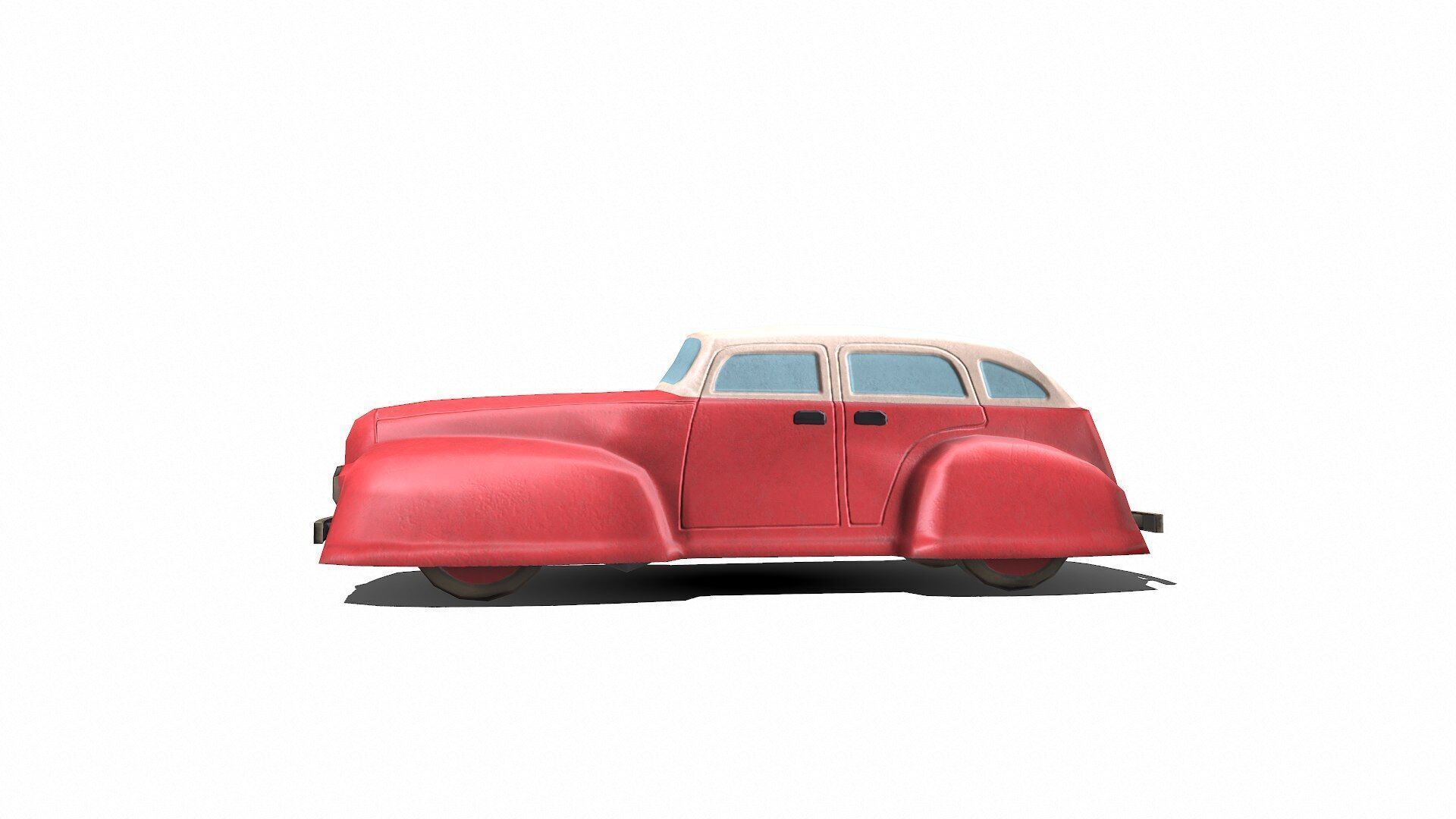 Toy Car Low-poly PBR Free low-poly 3D model_1