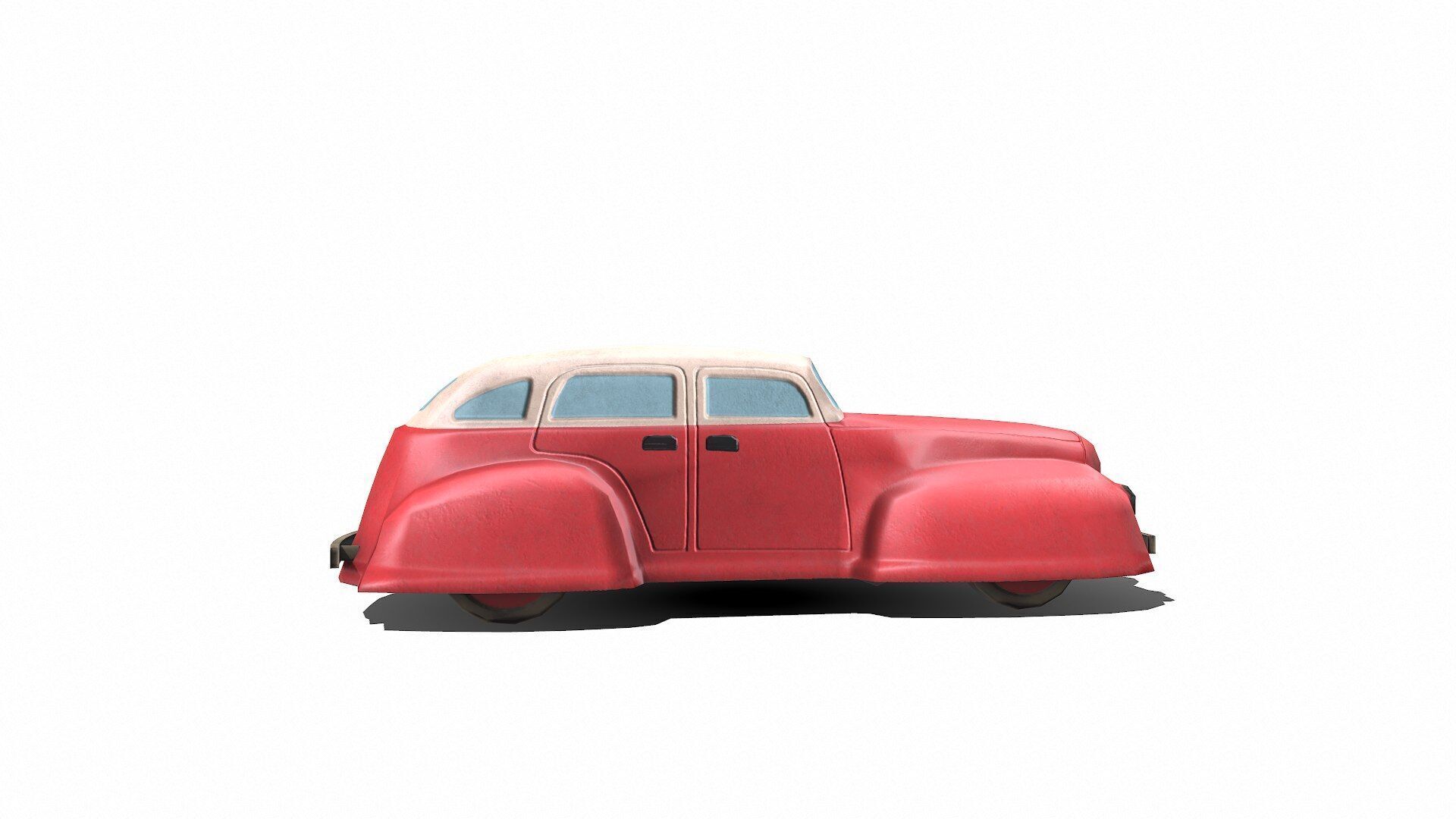 Toy Car Low-poly PBR Free low-poly 3D model_5