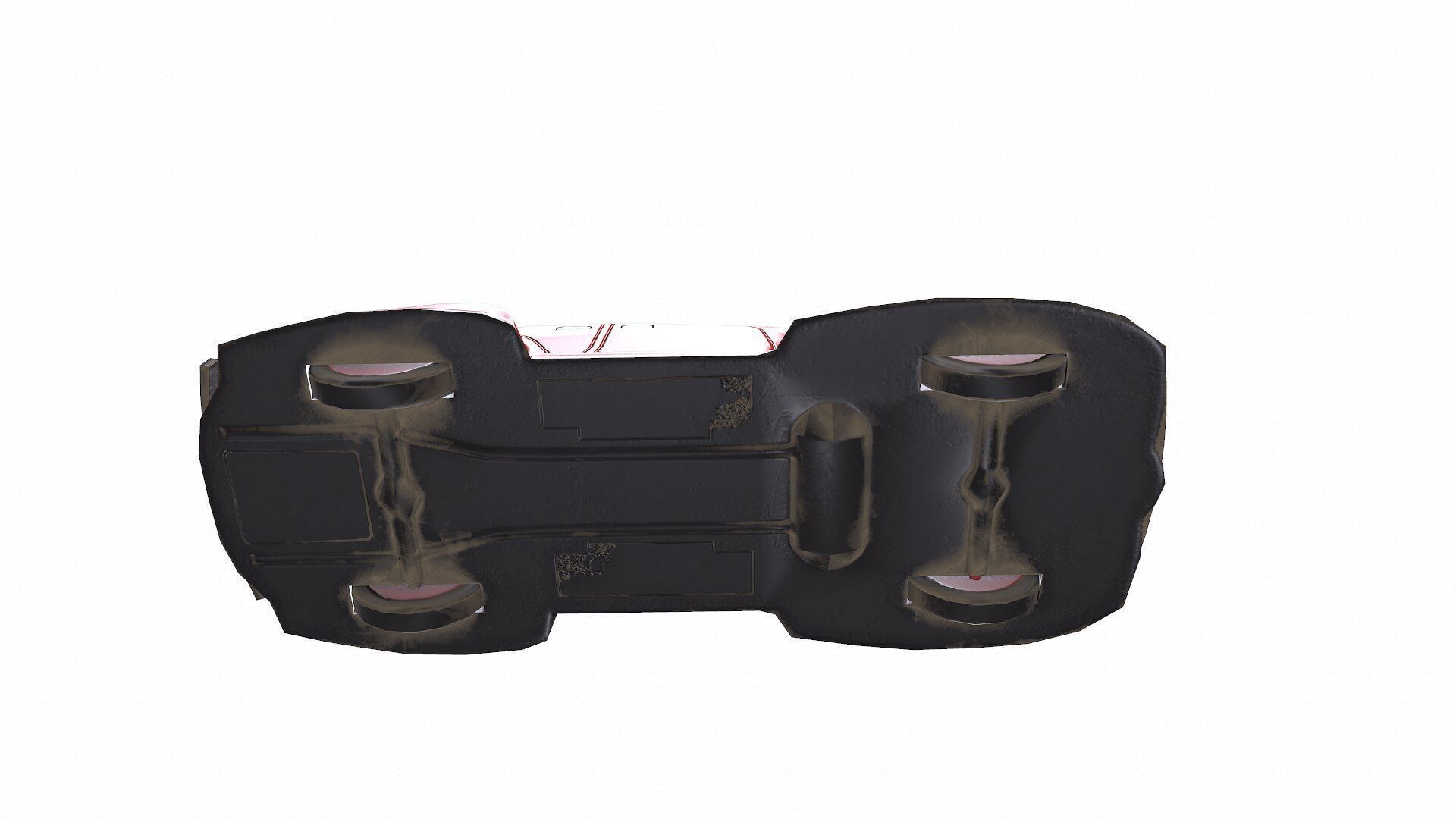 Toy Car Low-poly PBR Free low-poly 3D model_7