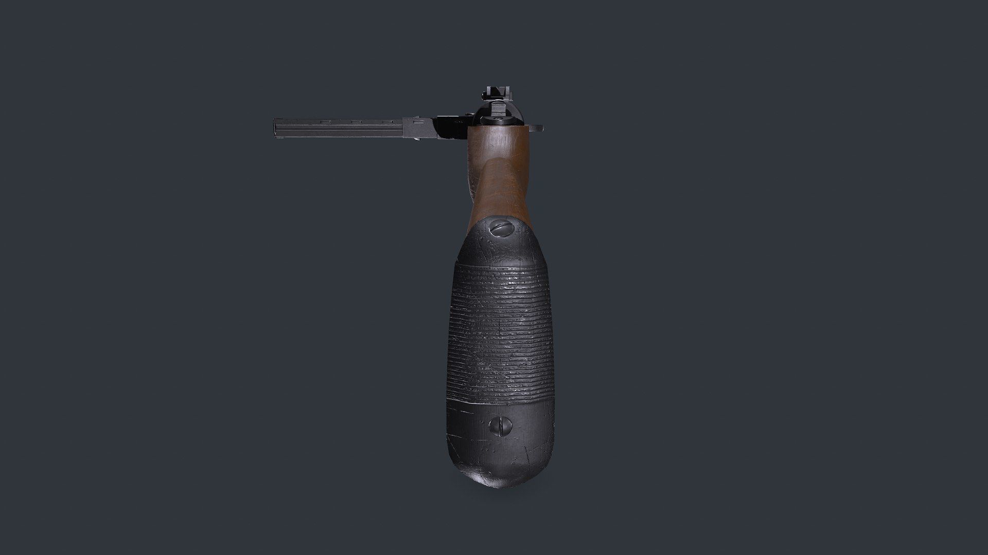 MP 28 Submachine Gun Low-poly PBR Low-poly 3D model_12