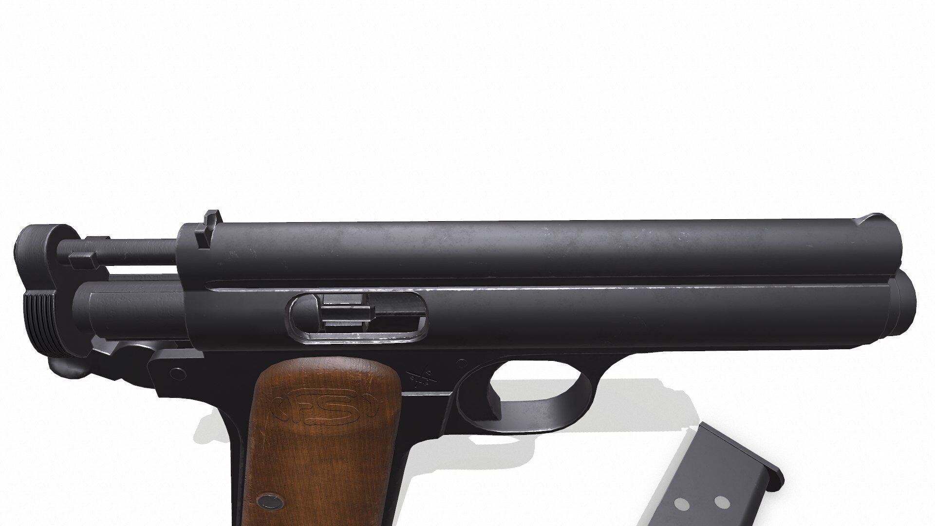 Frommer Stop 1912 Low-poly PBR Low-poly 3D model_11