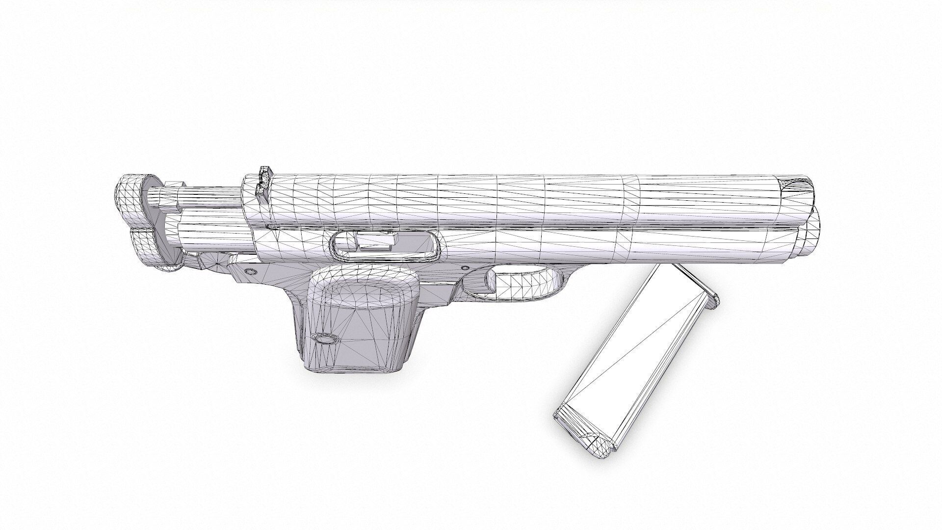 Frommer Stop 1912 Low-poly PBR Low-poly 3D model_19