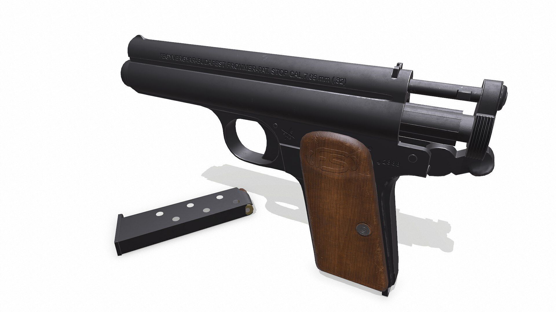 Frommer Stop 1912 Low-poly PBR Low-poly 3D model_5