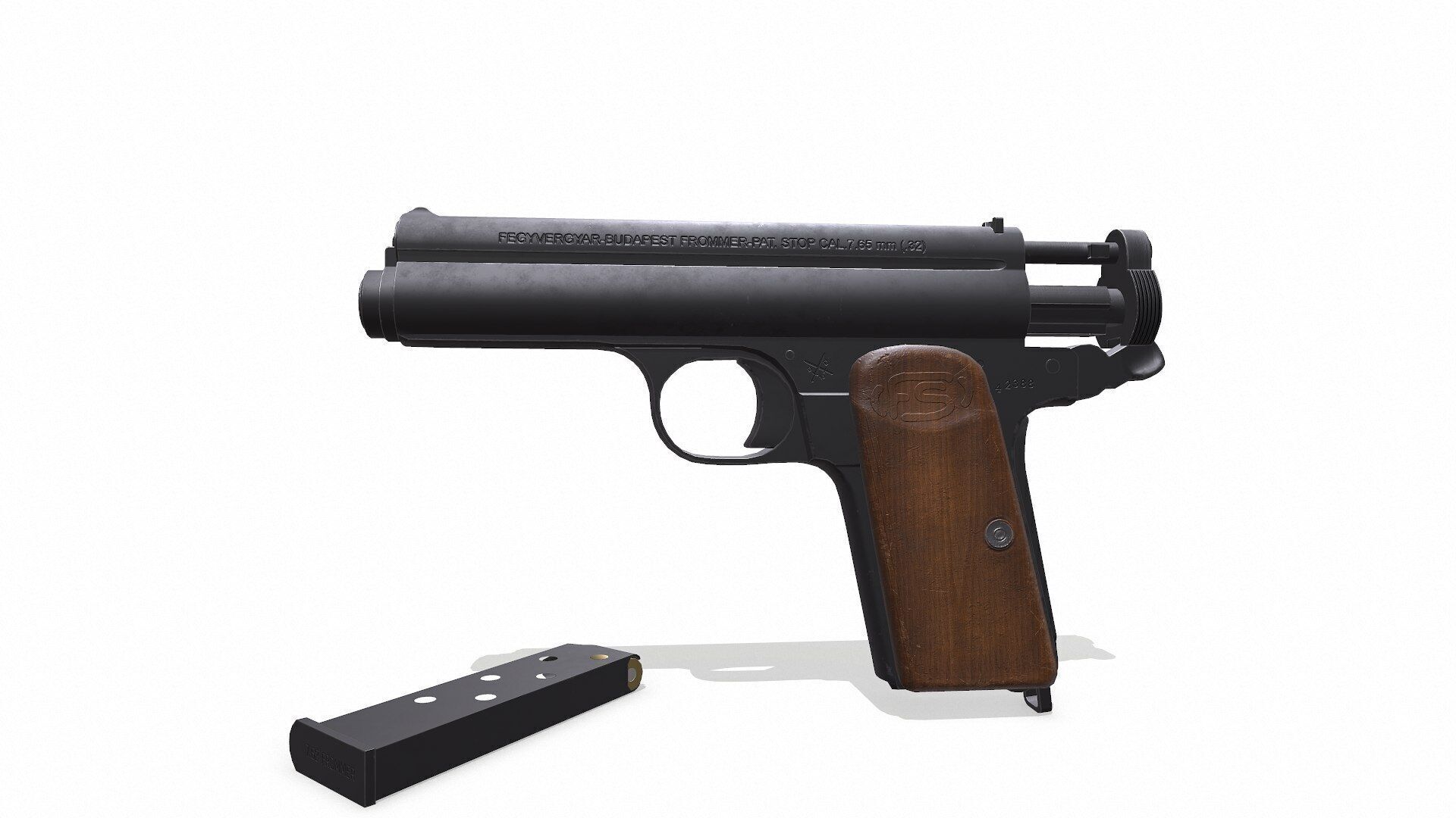 Frommer Stop 1912 Low-poly PBR Low-poly 3D model_4