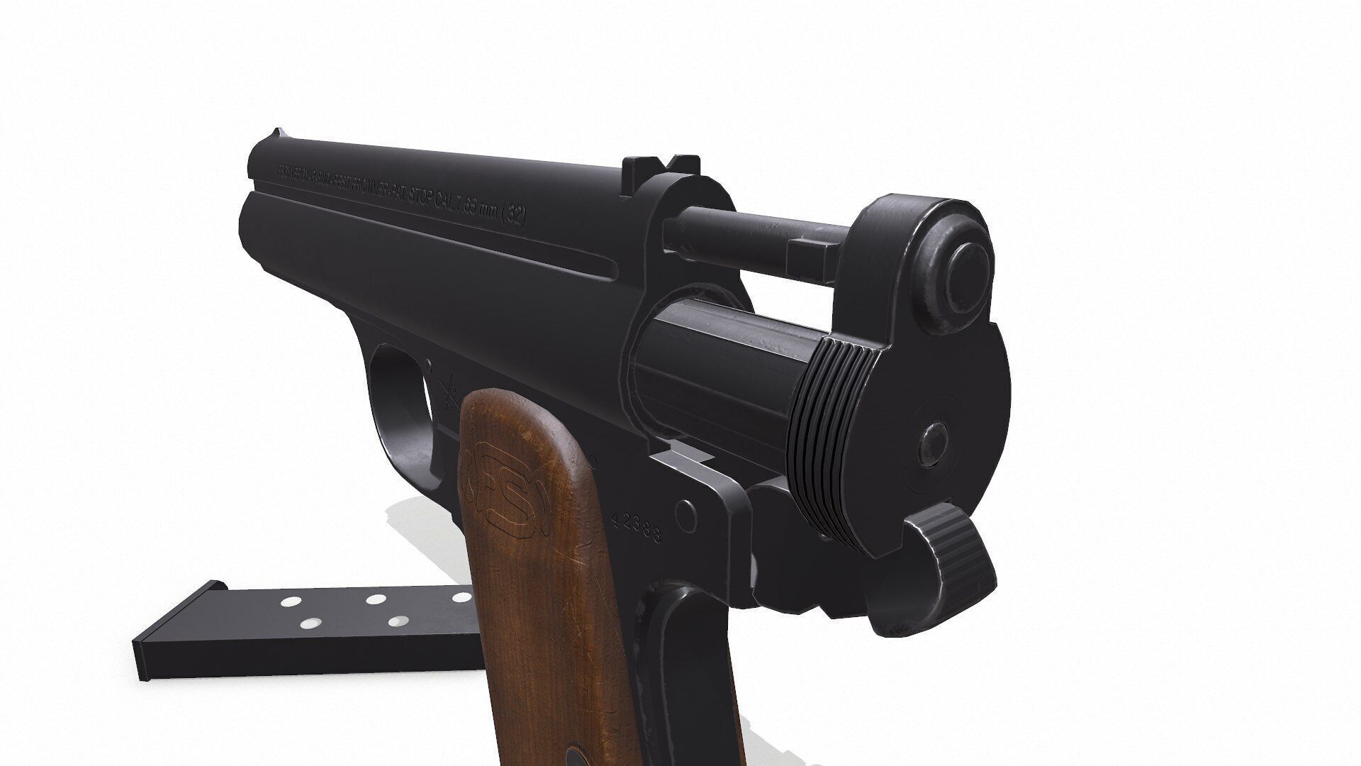 Frommer Stop 1912 Low-poly PBR Low-poly 3D model_14