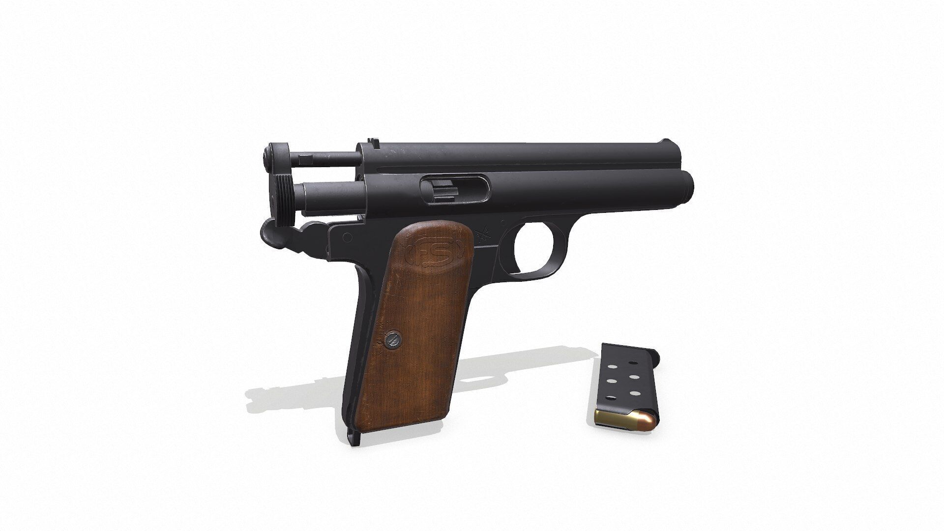 Frommer Stop 1912 Low-poly PBR Low-poly 3D model_2