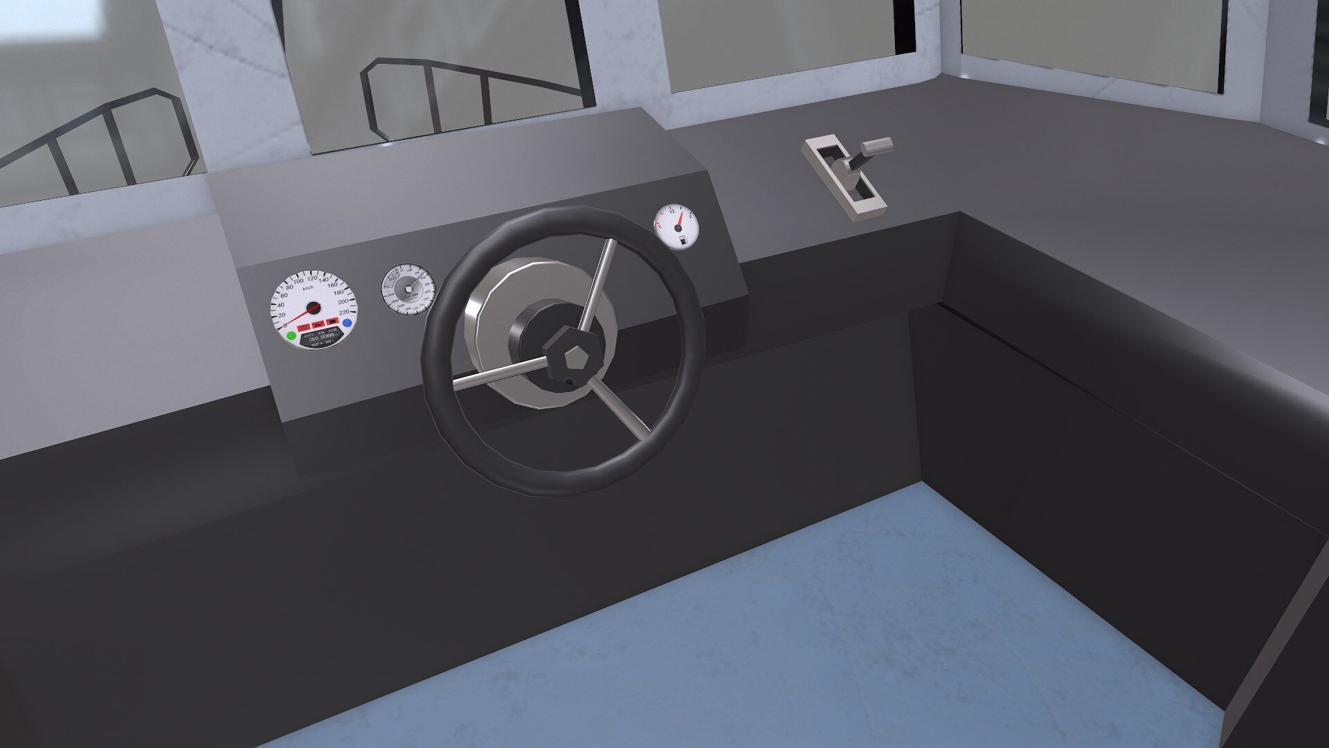 Fishing Boat Low-poly PBR Low-poly 3D model_4