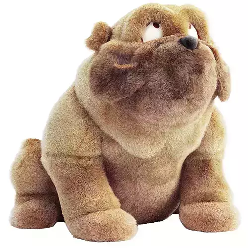 dog toy 3D model
