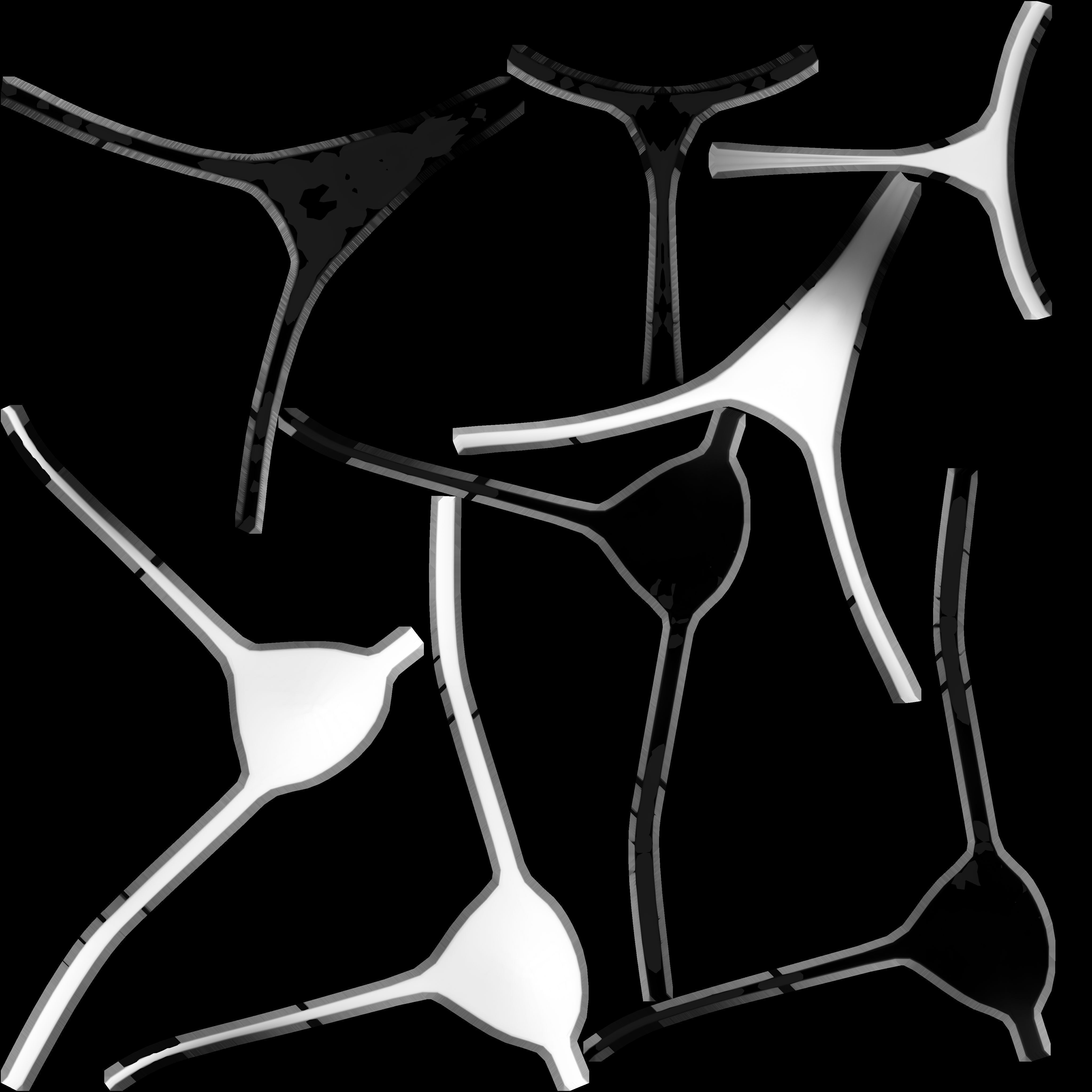 cartoon Stylized character Emma  3D model_23