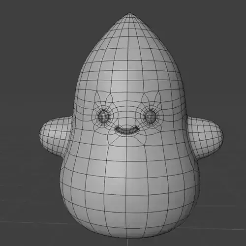 Sponge Character 3dmodel