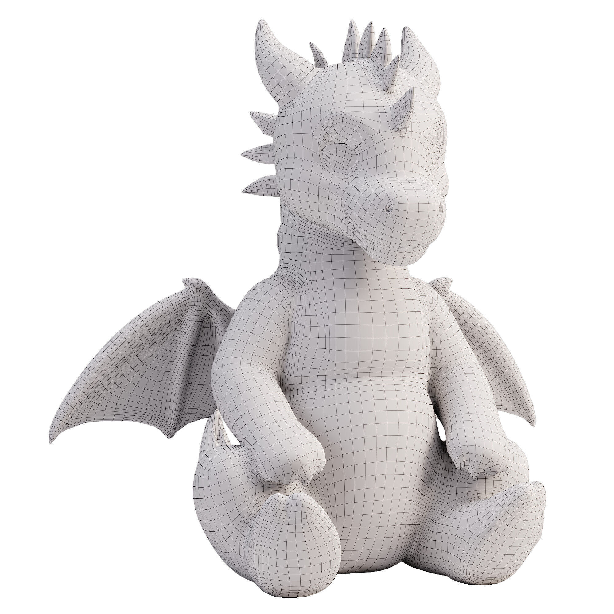 dragon toy 3D model_1