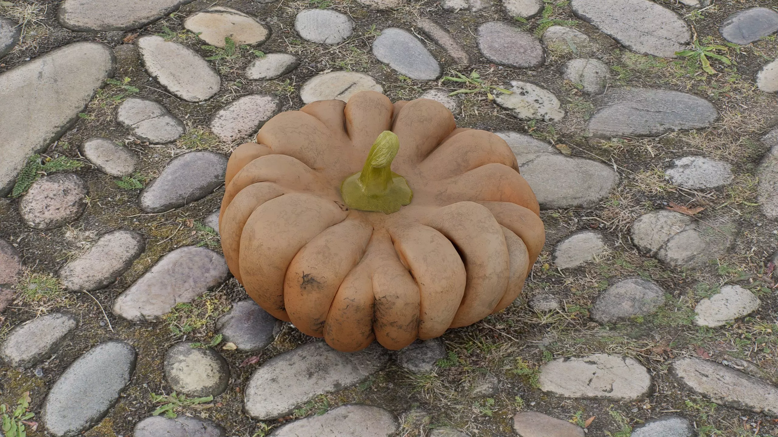 Pumpkin Low-poly 3D model