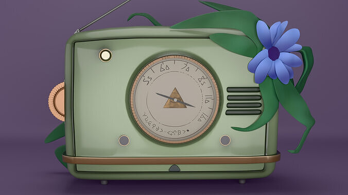 Reverse 1999 - Ms Radio Model 3D model
