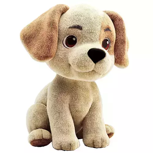 dog toy 3D model