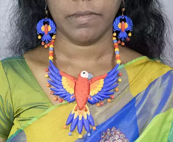 Flexi print fashion colour jewellery 3D print model