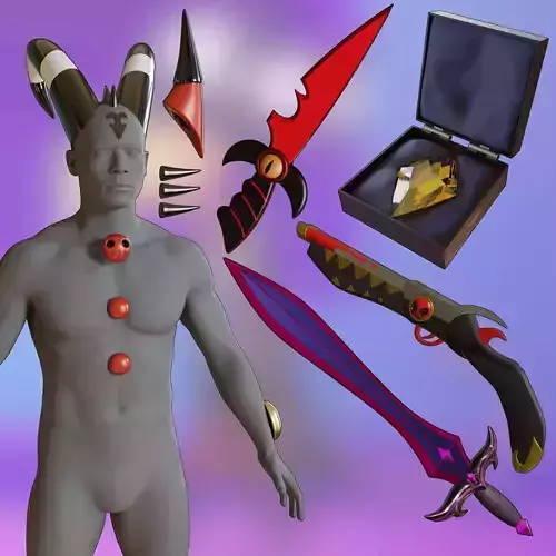 BLITZO cosplay props - HELLUVA BOSS  weapon