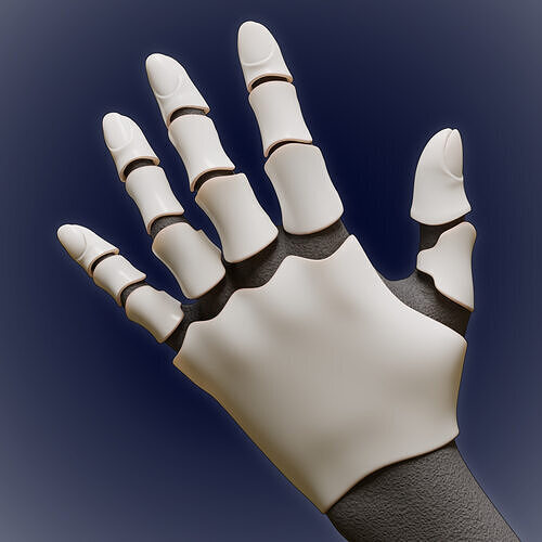dolly hand for cosplay 3D print model
